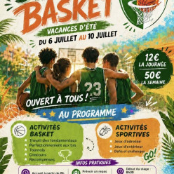 Stage de basket - Vacances d'été