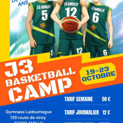 🏀 J3 AMILLY BASKET : UN STAGE BASKET POUR LES JEUNES DE 7 À 14 ANS